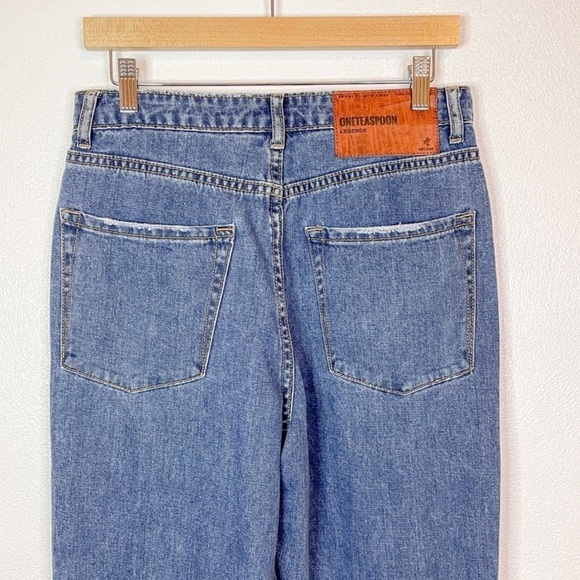 NWT One Teaspoon Rodeo Blue Legend High Waist Mom Jeans 29 - Picture 5 of 16